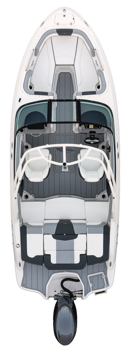 Overhead view of the  Chaparral 21 SSi OB 