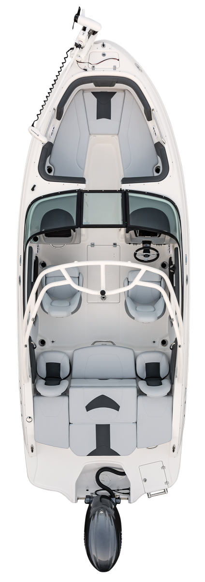 Overhead view of the  Chaparral 21 SSi OB Ski & Fish 