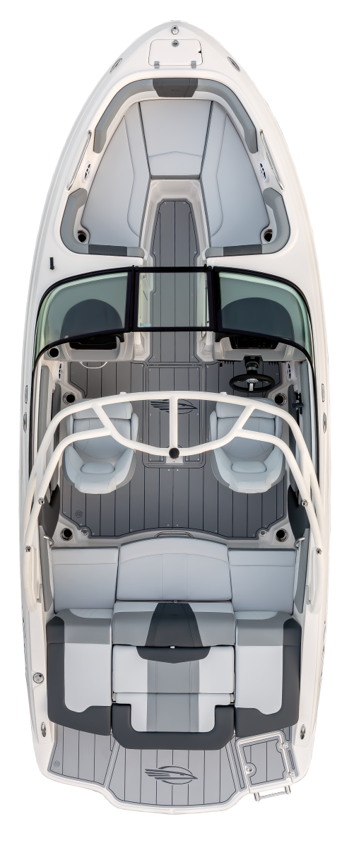 Overhead view of the  Chaparral 21 SSi  