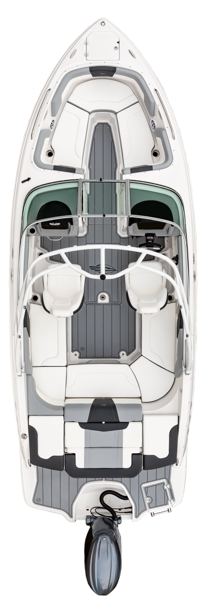 Overhead view of the  Chaparral 23 SSi OB 