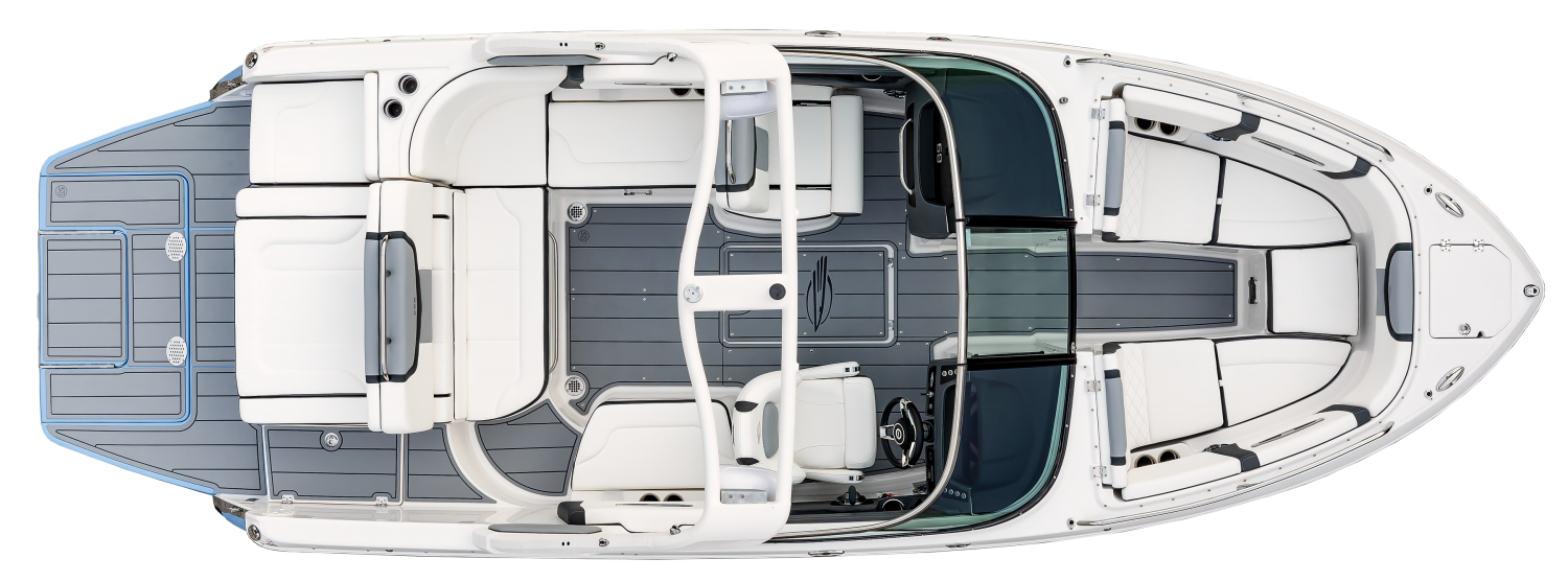 Overhead view of the  Chaparral 247 SSX  